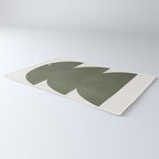 Green Retro Objects Rug Gallery Image 3