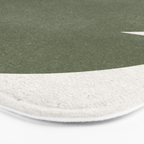 Green Retro Objects Bath Mat Gallery Image 3