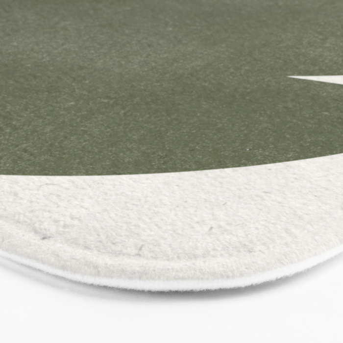 Green Retro Objects Bath Mat Gallery Image 3