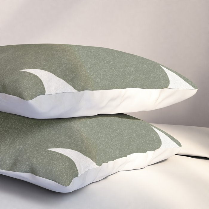 Green Retro Objects Pillow Sham Gallery Image 3