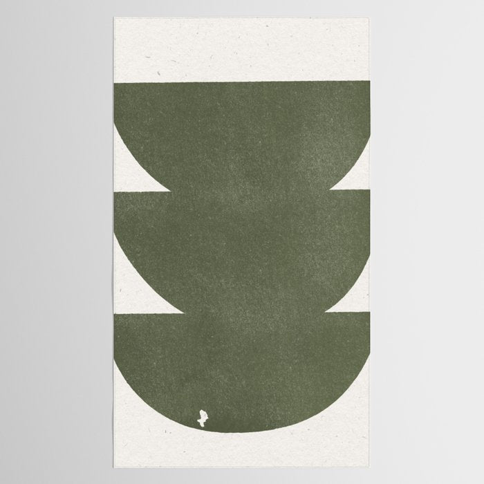 Green Retro Objects Tablecloth Gallery Image 2