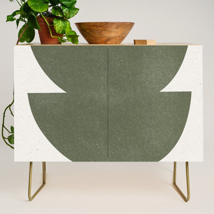 Green Retro Objects Credenza Gallery Image 1