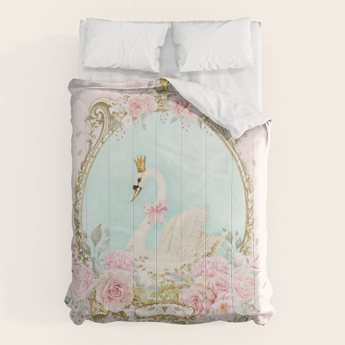 The shabby Swan Comforter Gallery Image 6