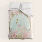 The shabby Swan Duvet Cover Gallery Image 6