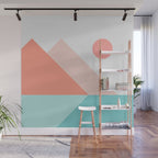 Geometric Landscape 13 Wall Mural Gallery Image 1
