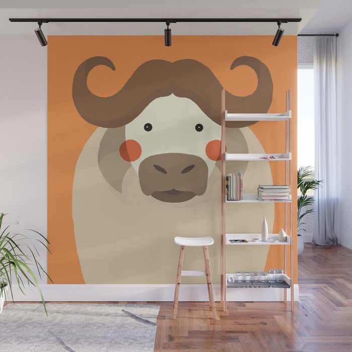 Cape Buffalo, Animal Portrait Wall Mural Gallery Image 1