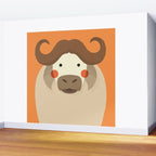 Cape Buffalo, Animal Portrait Wall Mural Gallery Image 2