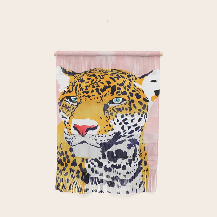 The Leopard Portrait Wall Hanging Gallery Image 1