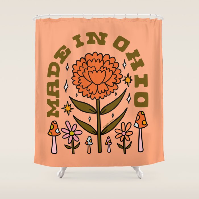 Made in Ohio Shower Curtain Gallery Image 1