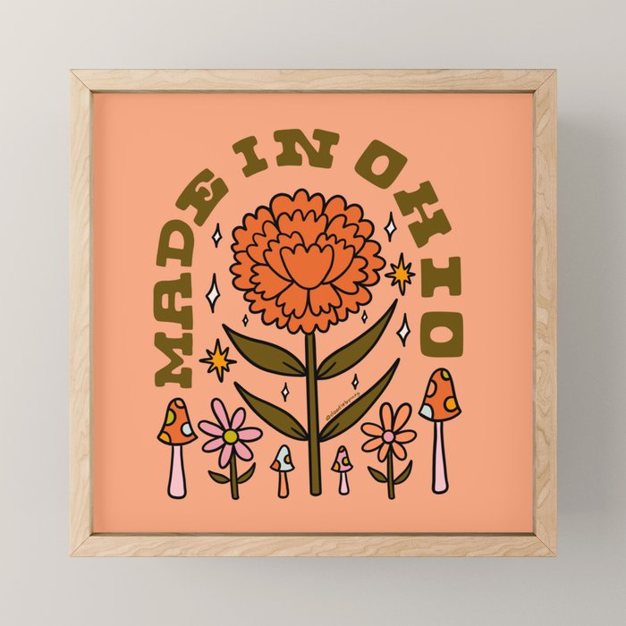 Made in Ohio Mini Art Print Gallery Image 1