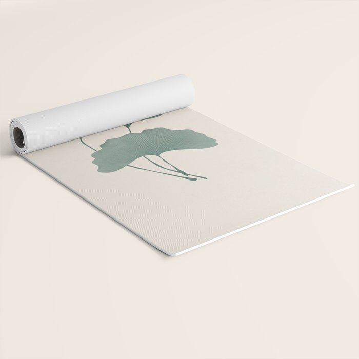 Ginkgo Leaves Yoga Mat Gallery Image 2