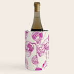 Cheers - Pink Retro Cocktails, Vintage Illustration Wine Chiller Gallery Image 1