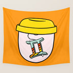 Gemini Keychain Wall Tapestry Gallery Image 4