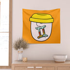 Gemini Keychain Wall Tapestry Gallery Image 2