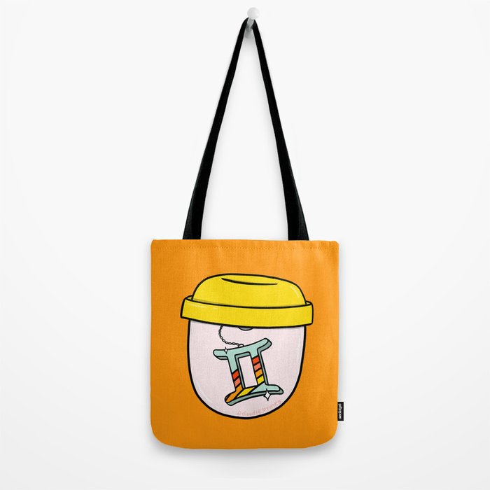 Gemini Keychain Tote Bag Gallery Image 2
