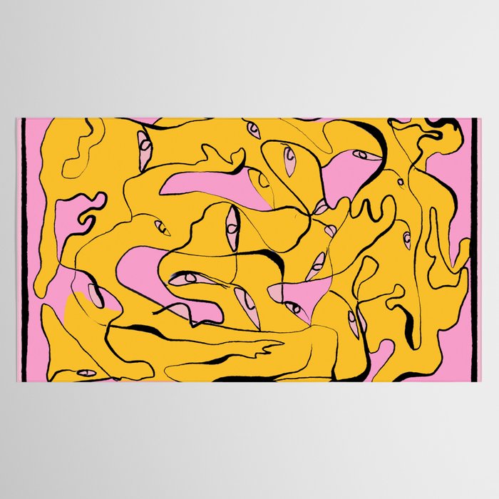 Abstract Figures 3 Tablecloth Gallery Image 2