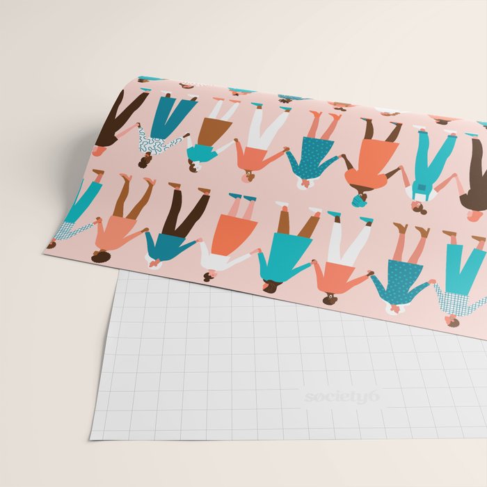 Women empower women feminist illustration collection. International womens day 8 of march graphic Wrapping Paper Gallery Image 2