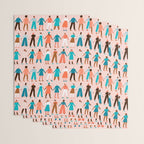 Women empower women feminist illustration collection. International womens day 8 of march graphic Wrapping Paper Gallery Image 3