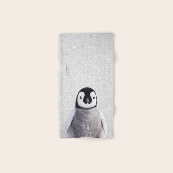 Baby Penguin - Colorful Hand & Bath Towel Gallery Image 1