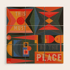 this must be the place Wood Wall Art Gallery Image 1