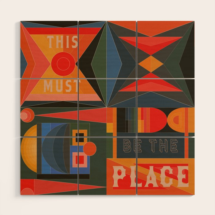 this must be the place Wood Wall Art Gallery Image 1