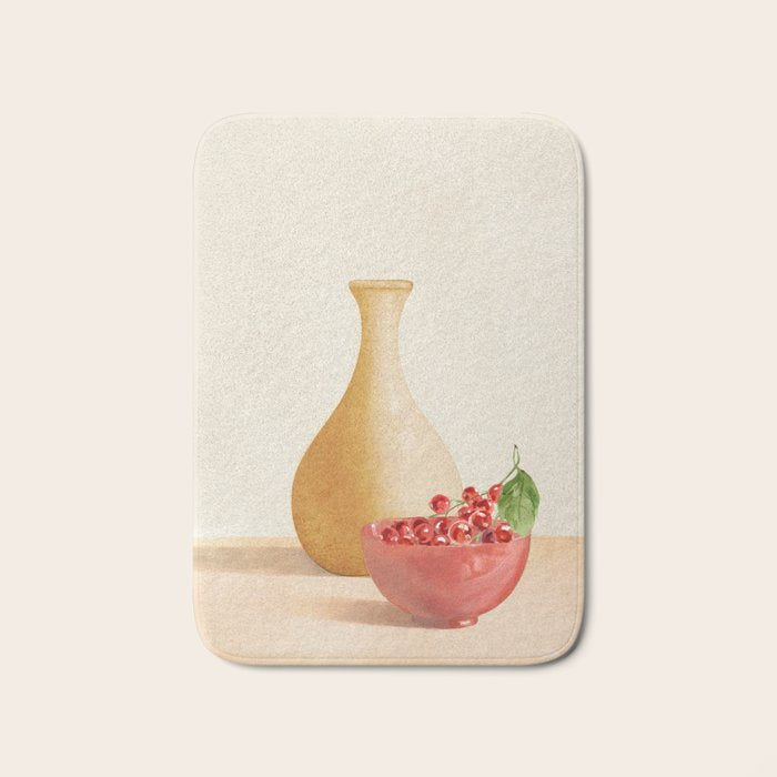 Cherries II Bath Mat Gallery Image 1