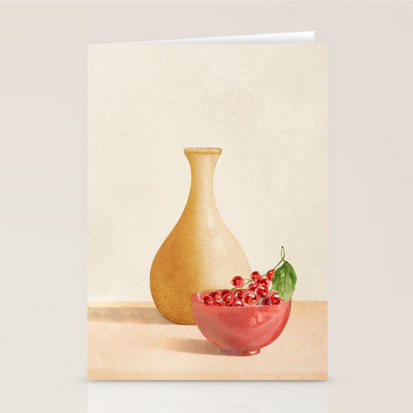Cherries II Stationery Card Gallery Image 1