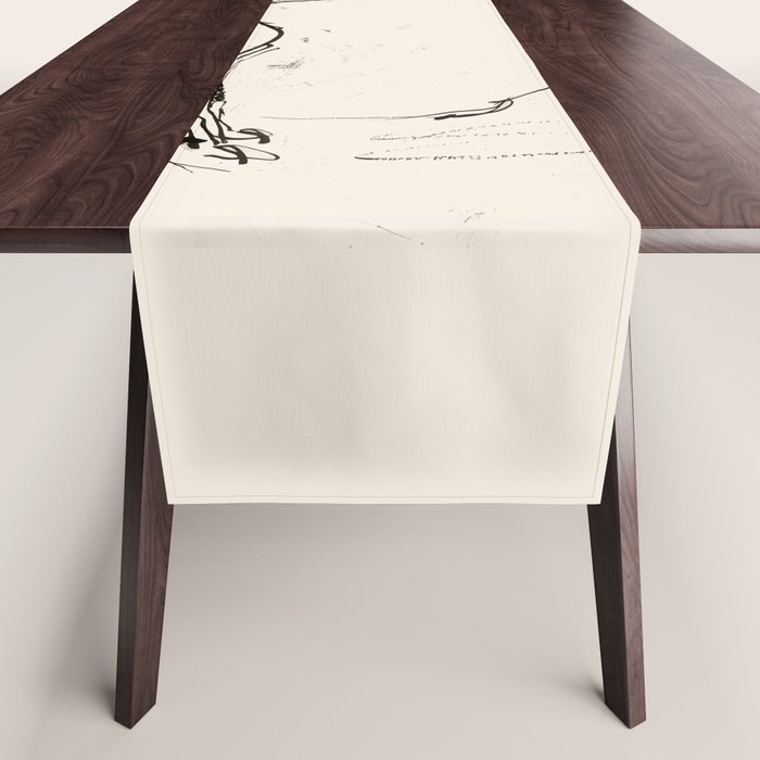 Greyhound Pair - Modern Sketch Table Runner Gallery Image 1