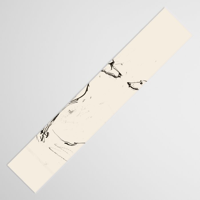 Greyhound Pair - Modern Sketch Table Runner Gallery Image 3