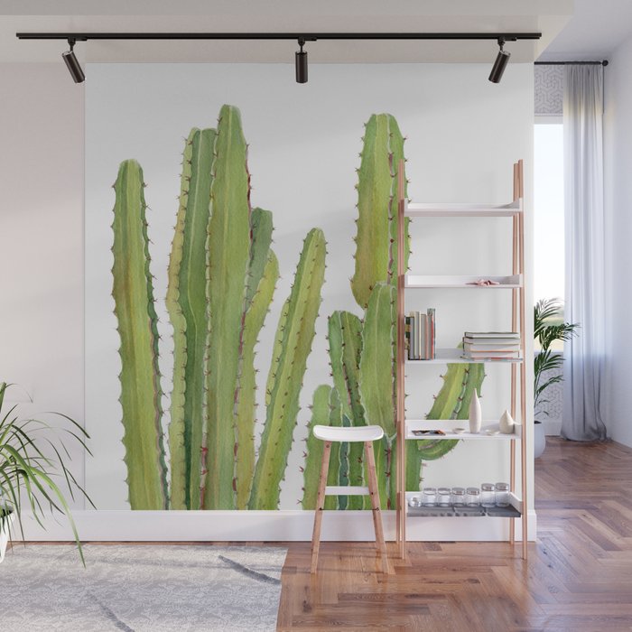 Cactus 2 Wall Mural Gallery Image 1