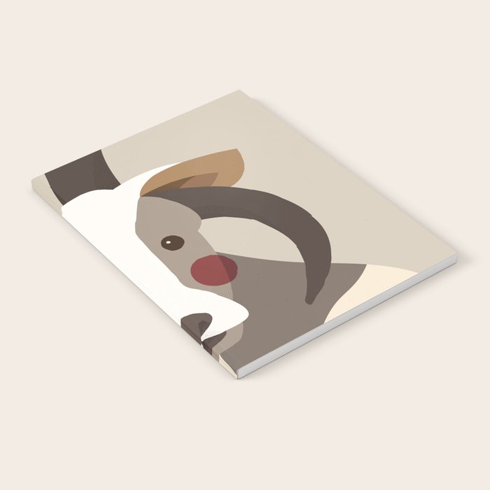 Jacob Sheep Animal Portrait Notebook Gallery Image 2