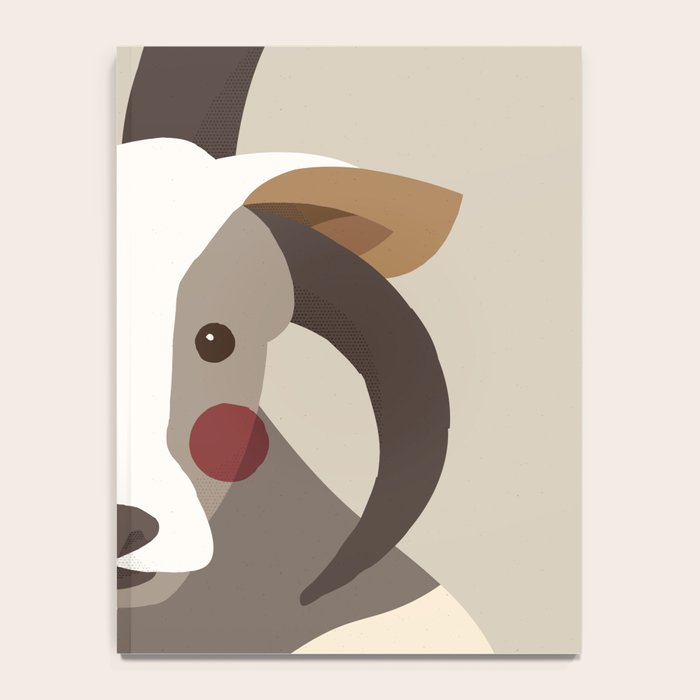 Jacob Sheep Animal Portrait Notebook Gallery Image 4