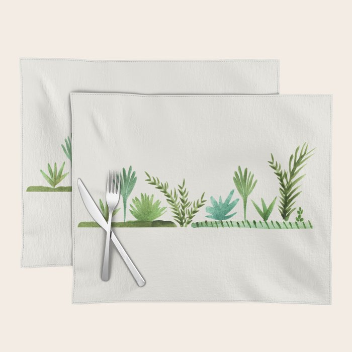Santa Fe Desert Garden Painting Placemat Gallery Image 1