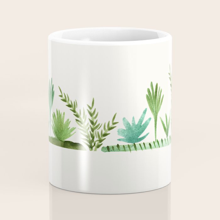 Santa Fe Desert Garden Painting Coffee Mug Gallery Image 4