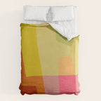Mid-Century Modern Abstract Shapes I Duvet Cover Gallery Image 6