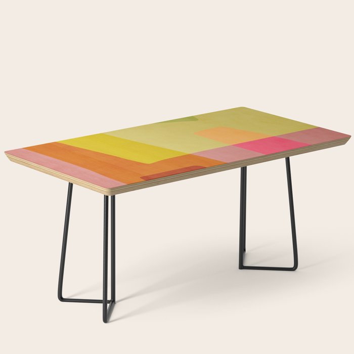 Mid-Century Modern Abstract Shapes I Coffee Table Gallery Image 1