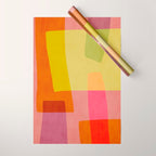 Mid-Century Modern Abstract Shapes I Wrapping Paper Gallery Image 1