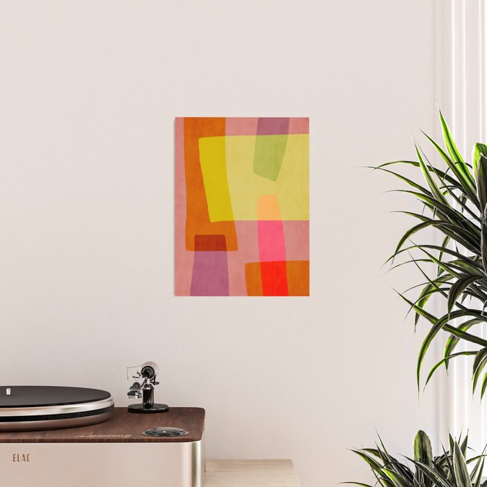 Mid-Century Modern Abstract Shapes I Poster Gallery Image 2
