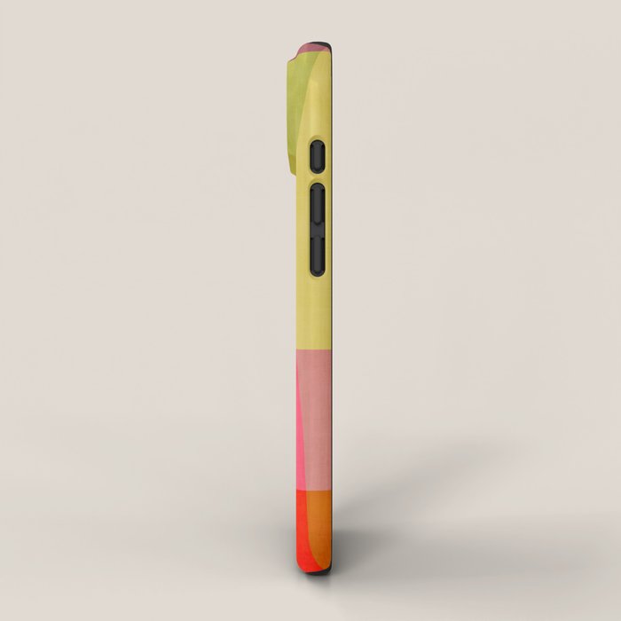 Mid-Century Modern Abstract Shapes I iPhone Case Gallery Image 2