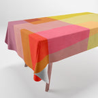 Mid-Century Modern Abstract Shapes I Tablecloth Gallery Image 1