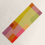 Mid-Century Modern Abstract Shapes I Yoga Mat Gallery Image 1