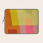 Mid-Century Modern Abstract Shapes I Laptop Sleeve Gallery Image 1