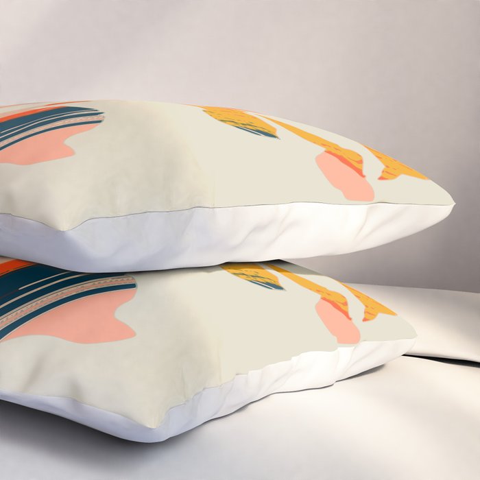 Colorful Poplar tree leaf Pillow Sham Gallery Image 3