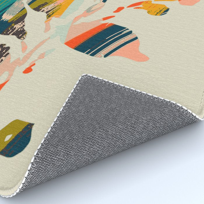 Colorful Poplar tree leaf Rug Gallery Image 4