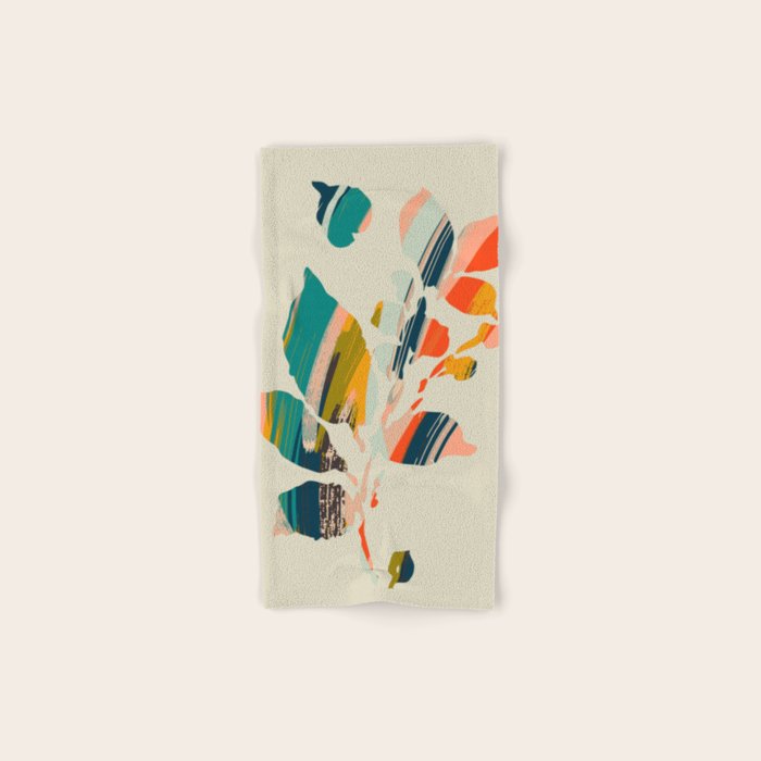 Colorful Poplar tree leaf Bath Towel Gallery Image 1