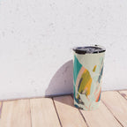 Colorful Poplar tree leaf Travel Mug Gallery Image 4