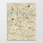 Vintage Map of London England (1901) Notebook Gallery Image 4