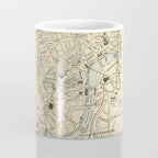 Vintage Map of London England (1901) Coffee Mug Gallery Image 4