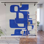 Modern Abstract Shapes 102 Wall Mural Gallery Image 1