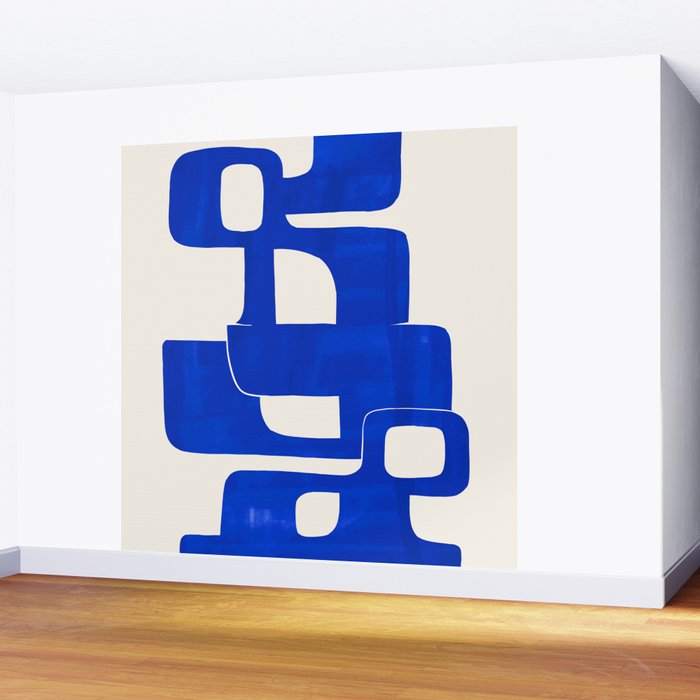 Modern Abstract Shapes 102 Wall Mural Gallery Image 2